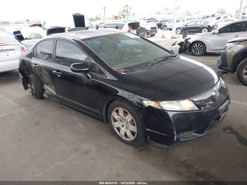 2011 HONDA CIVIC LX | 2HGFA1F55BH527273 | UPCARS
