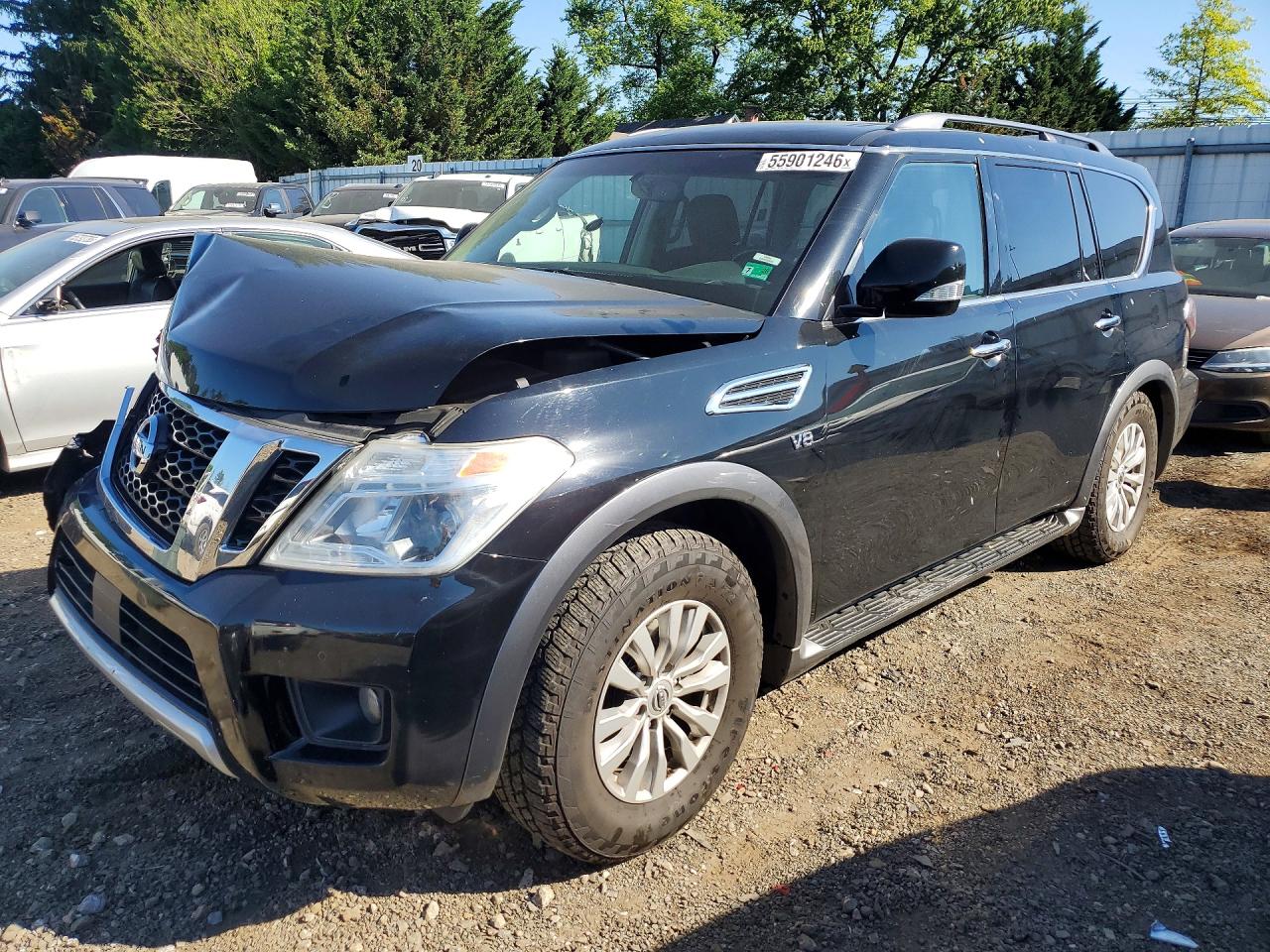 2017 NISSAN ARMADA SV | JN8AY2NC8H9507302 | UPCARS