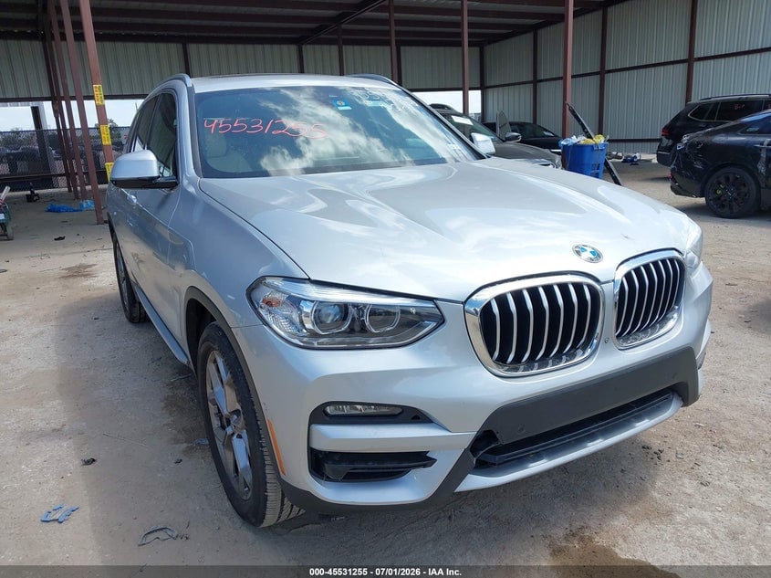 2021 BMW X3 SDRIVE30I | 5UXTY3C05M9E48398 | UPCARS