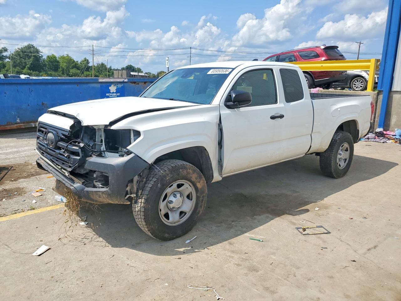 2019 TOYOTA TACOMA SR | 5TFRX5GN4KX162872 | UPCARS