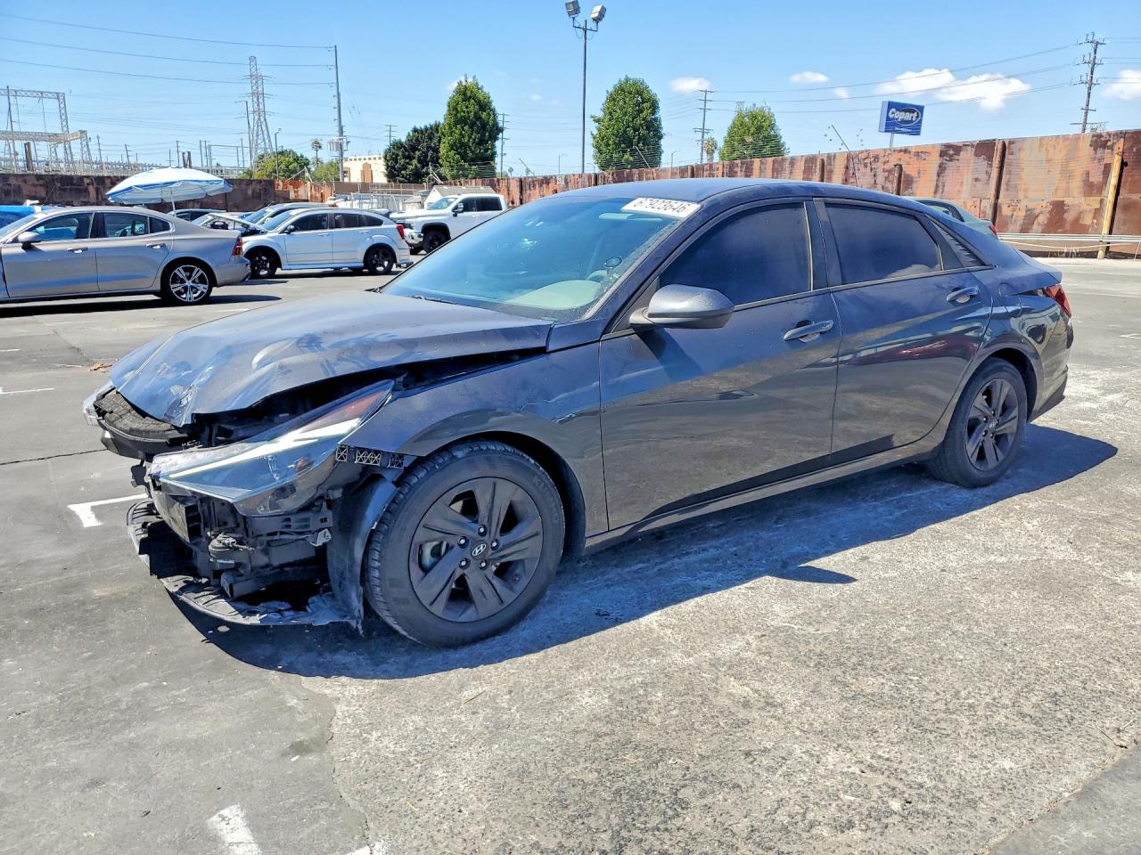 2021 HYUNDAI ELANTRA SEL | 5NPLM4AG2MH047043 | UPCARS