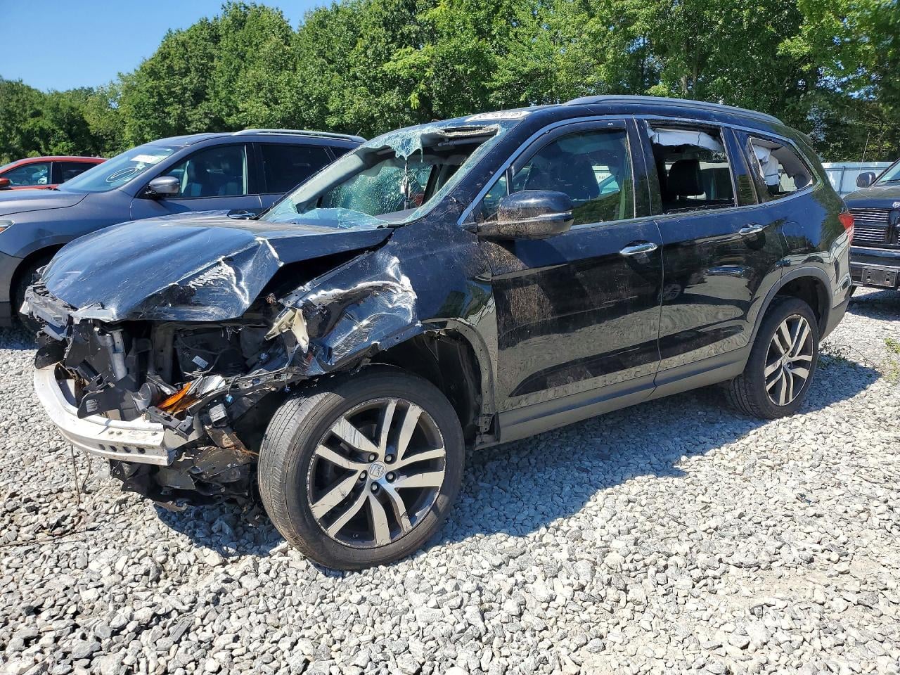 2017 HONDA PILOT ELITE | 5FNYF6H08HB055298 | UPCARS