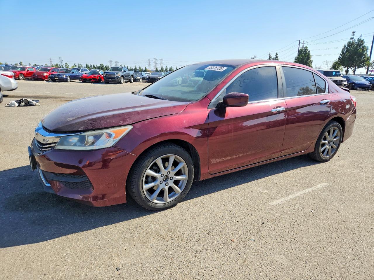 2016 HONDA ACCORD LX | 1HGCR2F37GA206986 | UPCARS