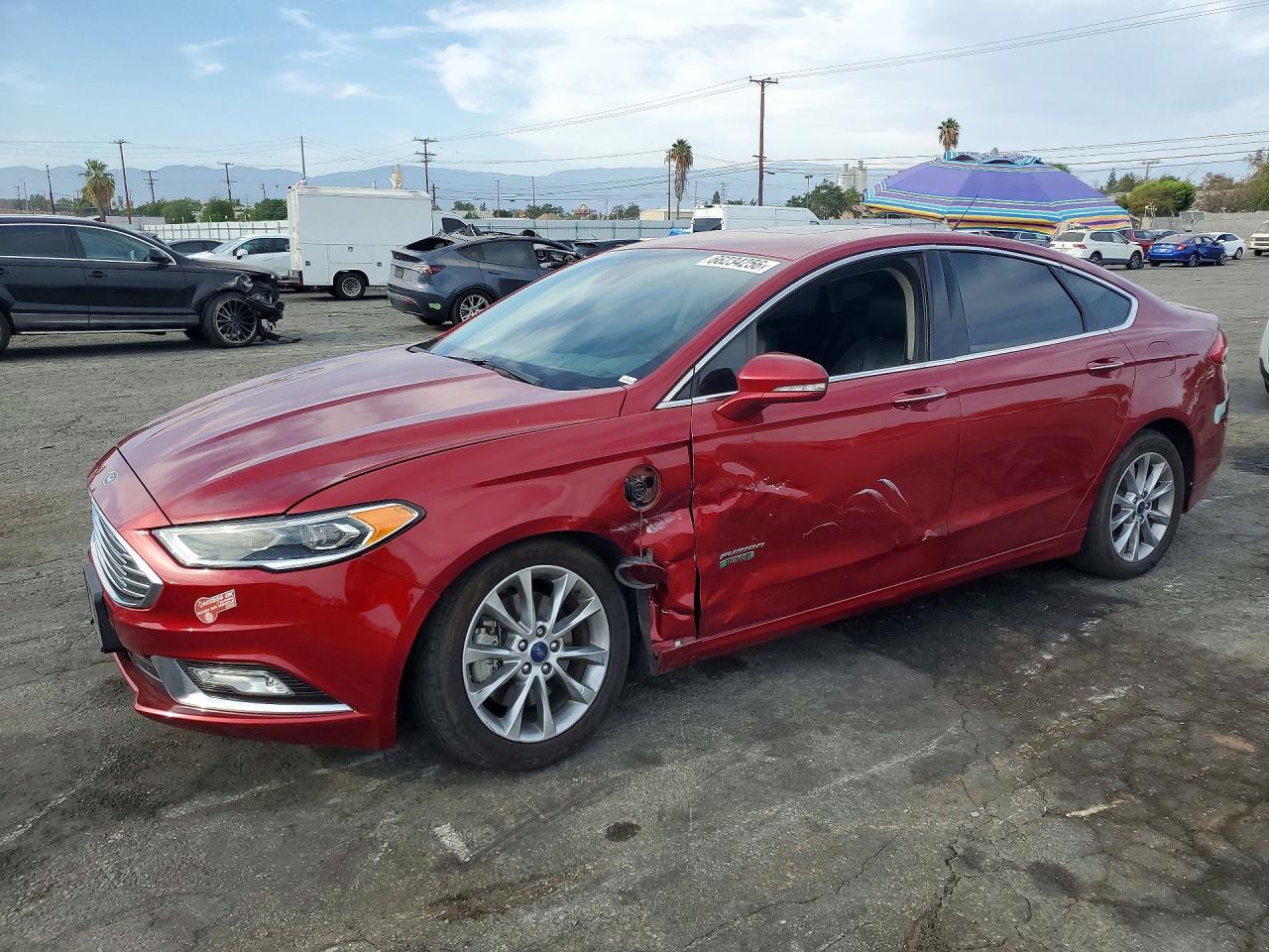 2017 FORD FUSION TITANIUM PHEV | 3FA6P0SUXHR354616 | UPCARS
