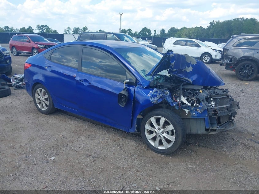 2014 HYUNDAI ACCENT GLS | KMHCU4AE4EU620459 | UPCARS