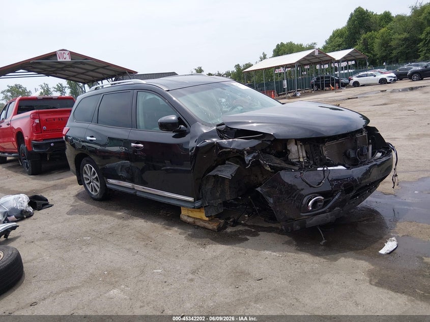 2016 NISSAN PATHFINDER SL | 5N1AR2MM4GC634953 | UPCARS