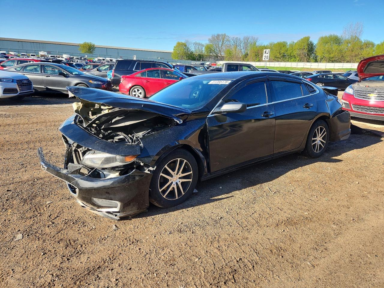 2016 CHEVROLET MALIBU LS | 1G1ZB5ST1GF301110 | UPCARS