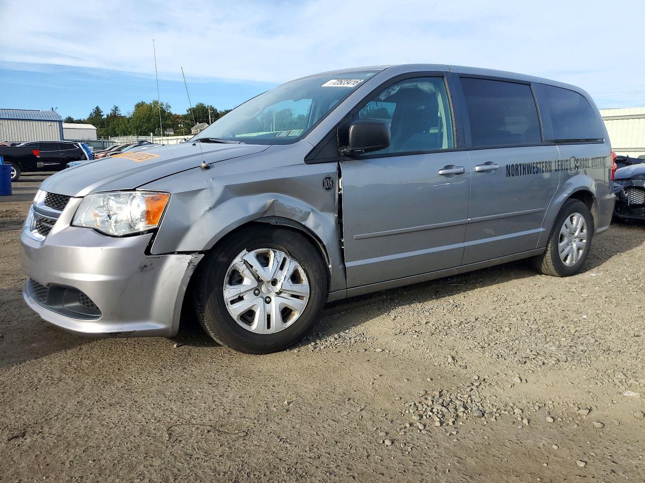 2014 DODGE CARAVAN SE | 2C4RDGBG0ER400832 | UPCARS