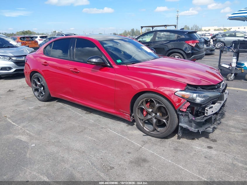 2021 ALFA ROMEO GIULIA TI SPORT RWD | ZARFAMBNXM7642185 | UPCARS