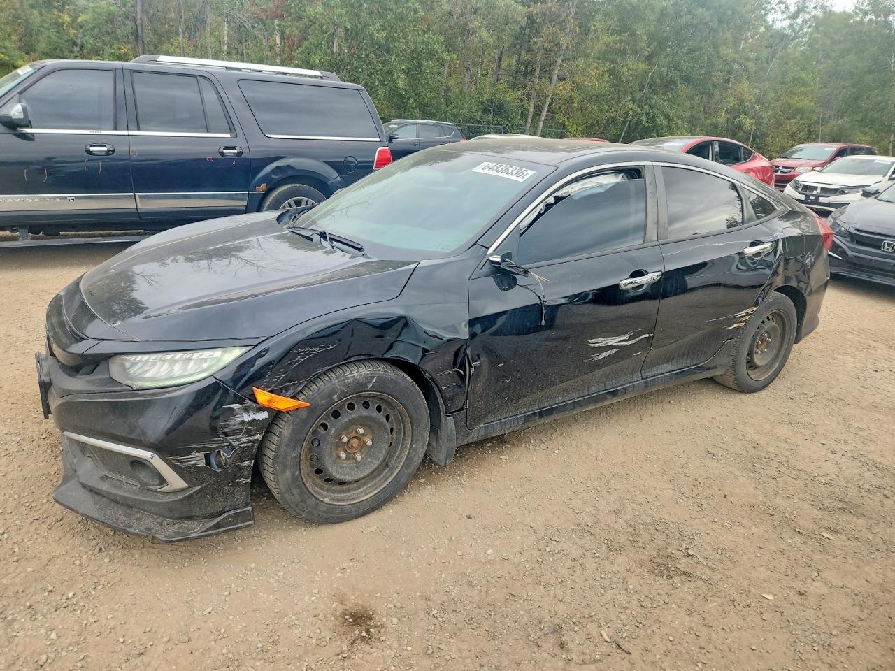 2019 HONDA CIVIC TOURING | 2HGFC1F91KH105529 | UPCARS