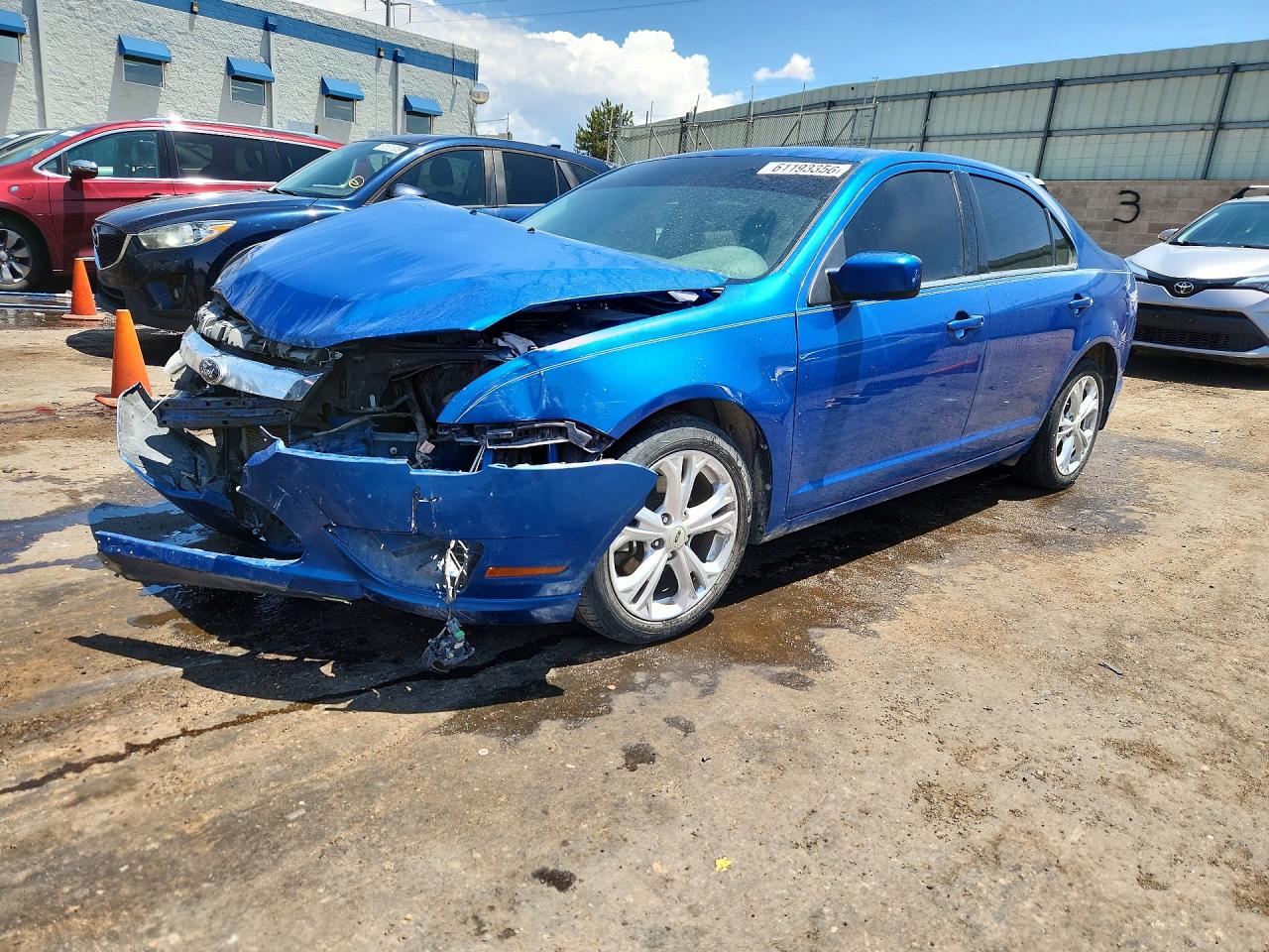 2012 FORD FUSION SE | 3FAHP0HA0CR321283 | UPCARS