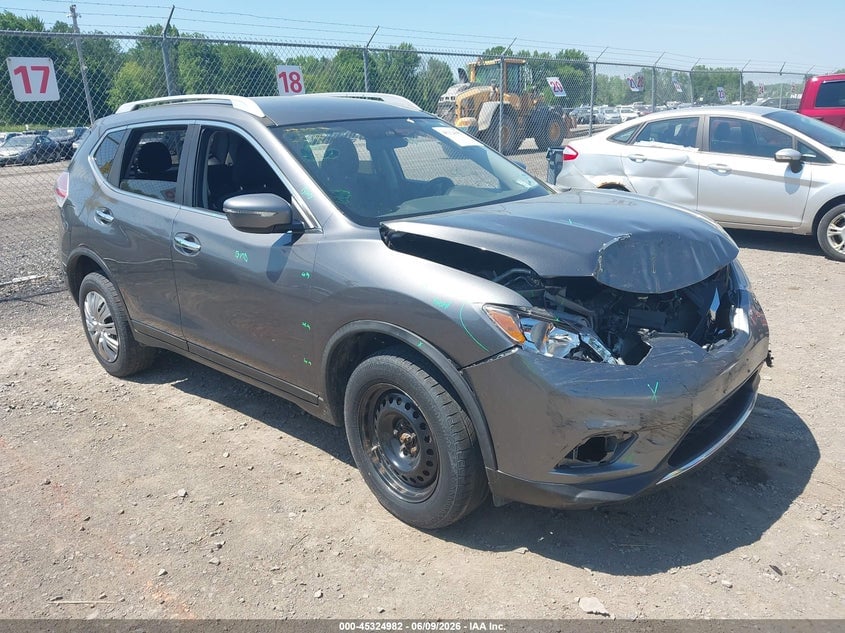 2016 NISSAN ROGUE S | JN8AT2MV6GW148601 | UPCARS