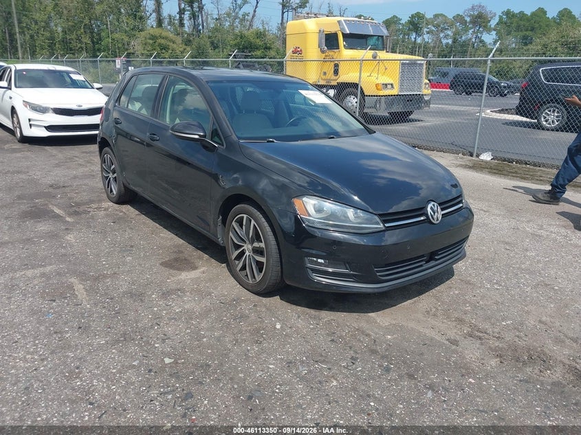 2015 VOLKSWAGEN GOLF TSI SE 4-DOOR | 3VW217AU5FM098137 | UPCARS