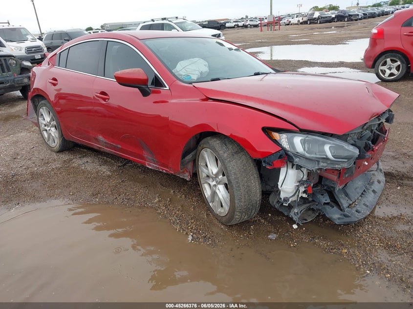2016 MAZDA MAZDA6 I TOURING | JM1GJ1V51G1464442 | UPCARS