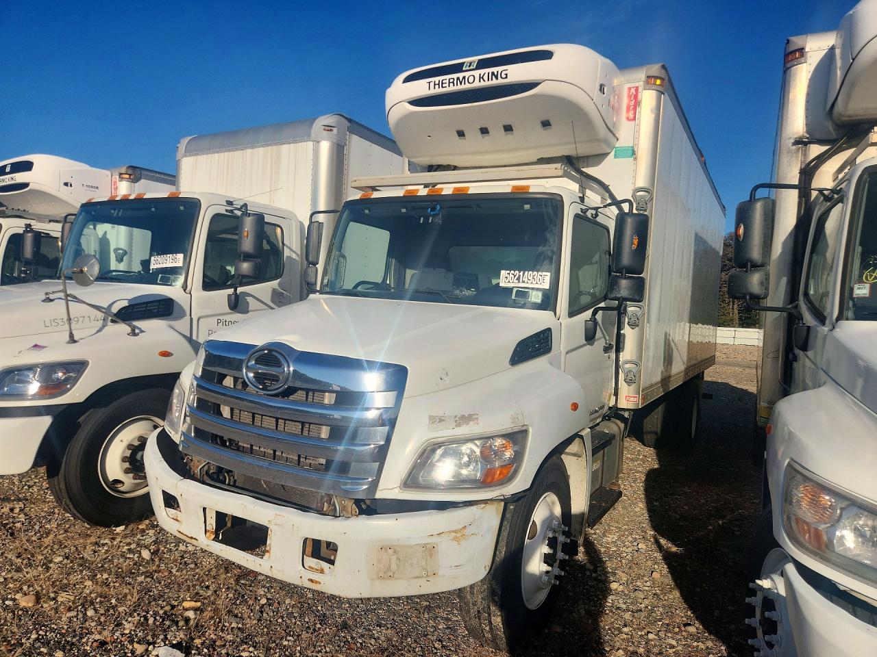 2018 HINO 268A REFRIGERATED BOX TRUCK | 5PVNJ8JR7J4S51557 | UPCARS