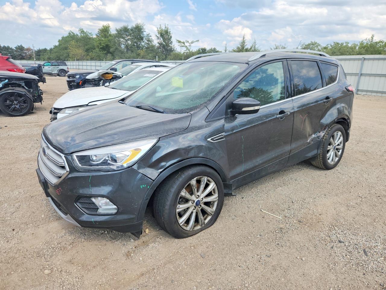 2018 FORD ESCAPE TITANIUM | 1FMCU9J98JUC20205 | UPCARS