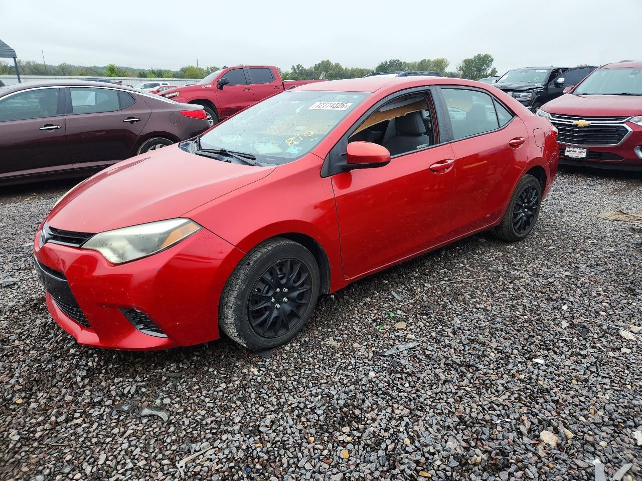 2015 TOYOTA COROLLA LE | 5YFBURHE7FP255597 | UPCARS