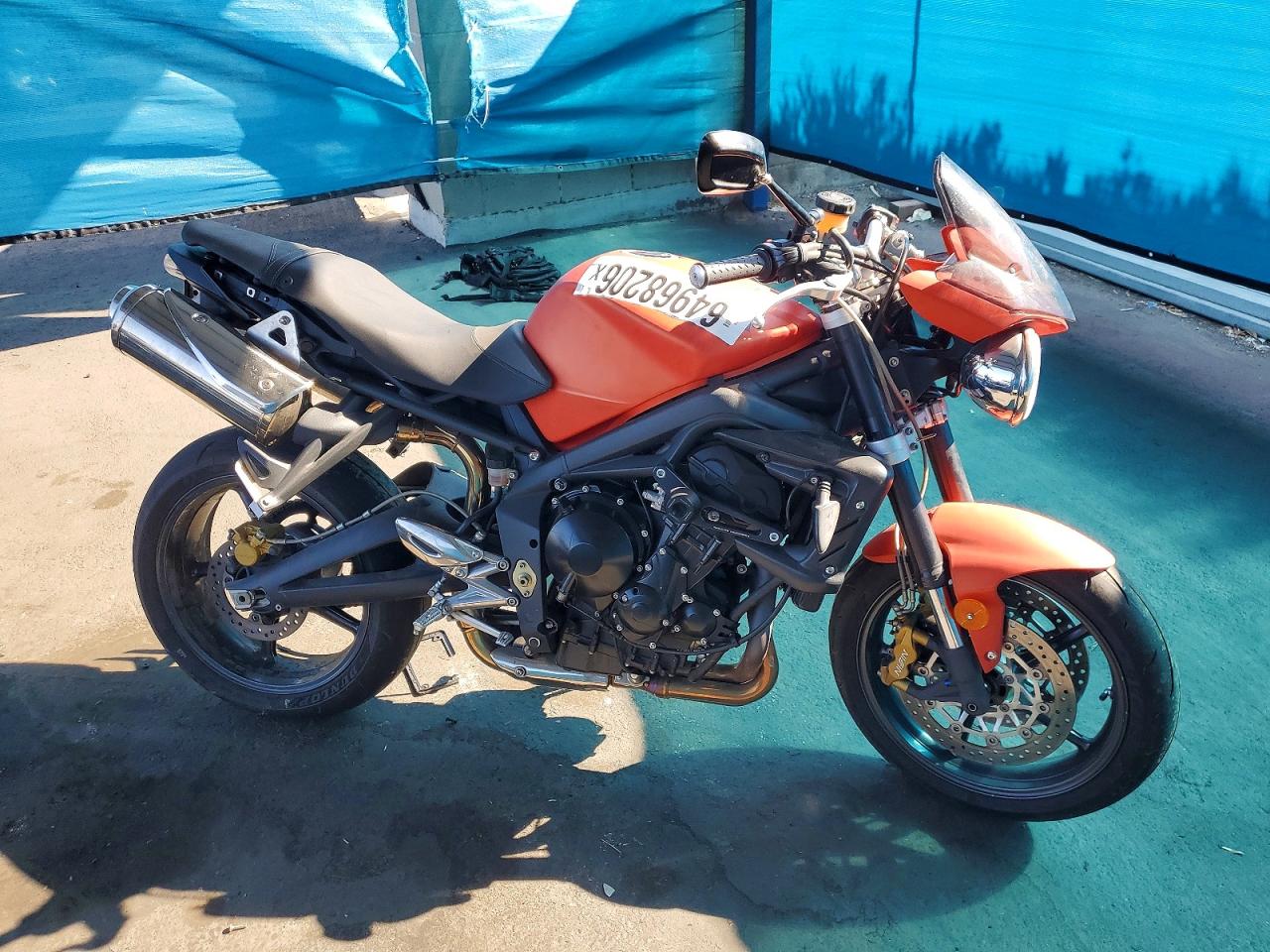 2010 TRIUMPH MOTORCYCLE STREET R | SMTD02NEXAJ439558 | UPCARS
