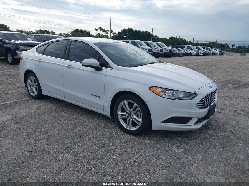 2018 FORD FUSION HYBRID S | 3FA6P0UU2JR271510 | UPCARS