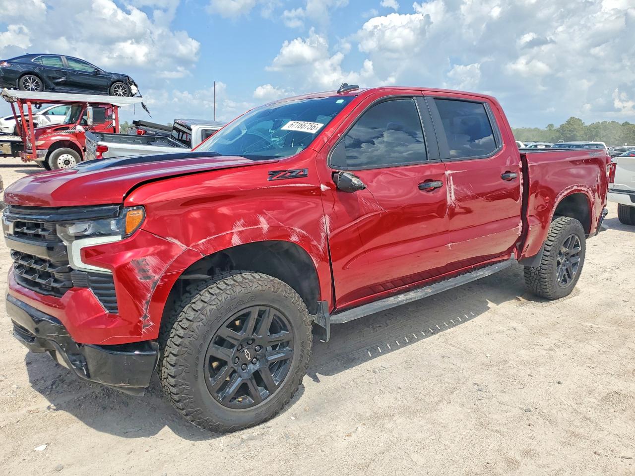 2024 CHEVROLET SILVERADO K1500 LT TRAIL BOSS | 3GCUDFED1RG320683 | UPCARS
