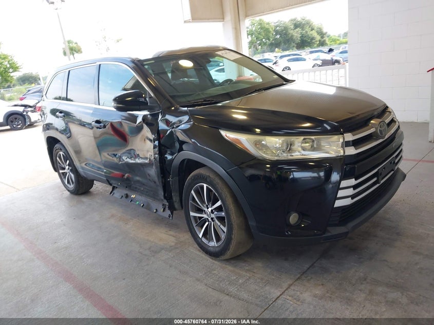 2018 TOYOTA HIGHLANDER XLE | 5TDJZRFH2JS830019 | UPCARS