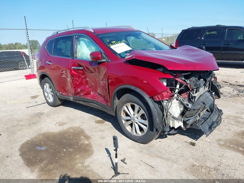 2016 NISSAN ROGUE SV | KNMAT2MV0GP618868 | UPCARS