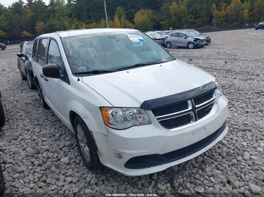 2019 DODGE GRAND CARAVAN SE | 2C4RDGBG5KR586248 | UPCARS