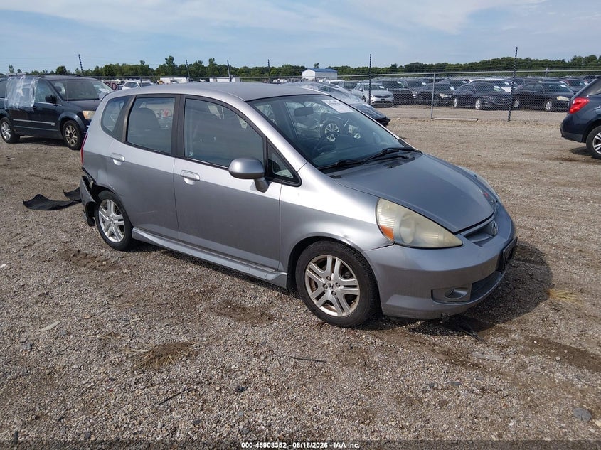2008 HONDA FIT SPORT | JHMGD38608S053101 | UPCARS
