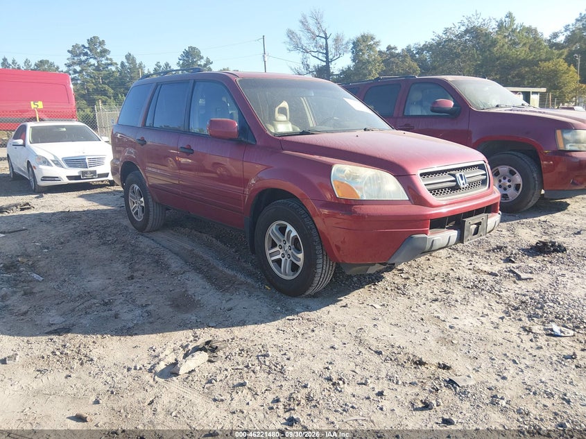 2005 HONDA PILOT EX-L | 5FNYF18535B029654 | UPCARS