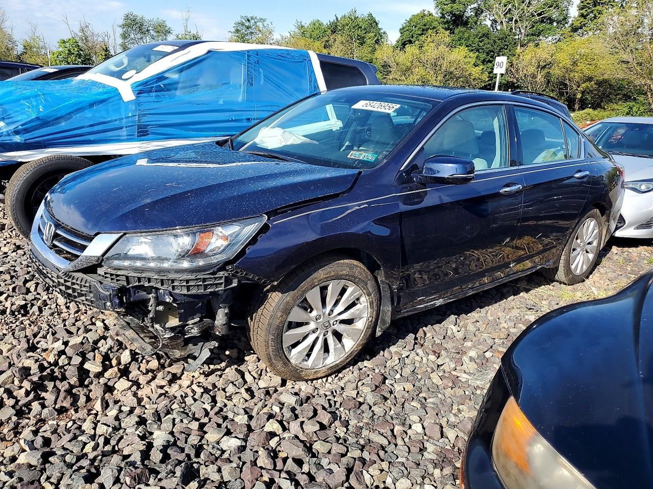 2014 HONDA ACCORD EXL | 1HGCR3F82EA032436 | UPCARS
