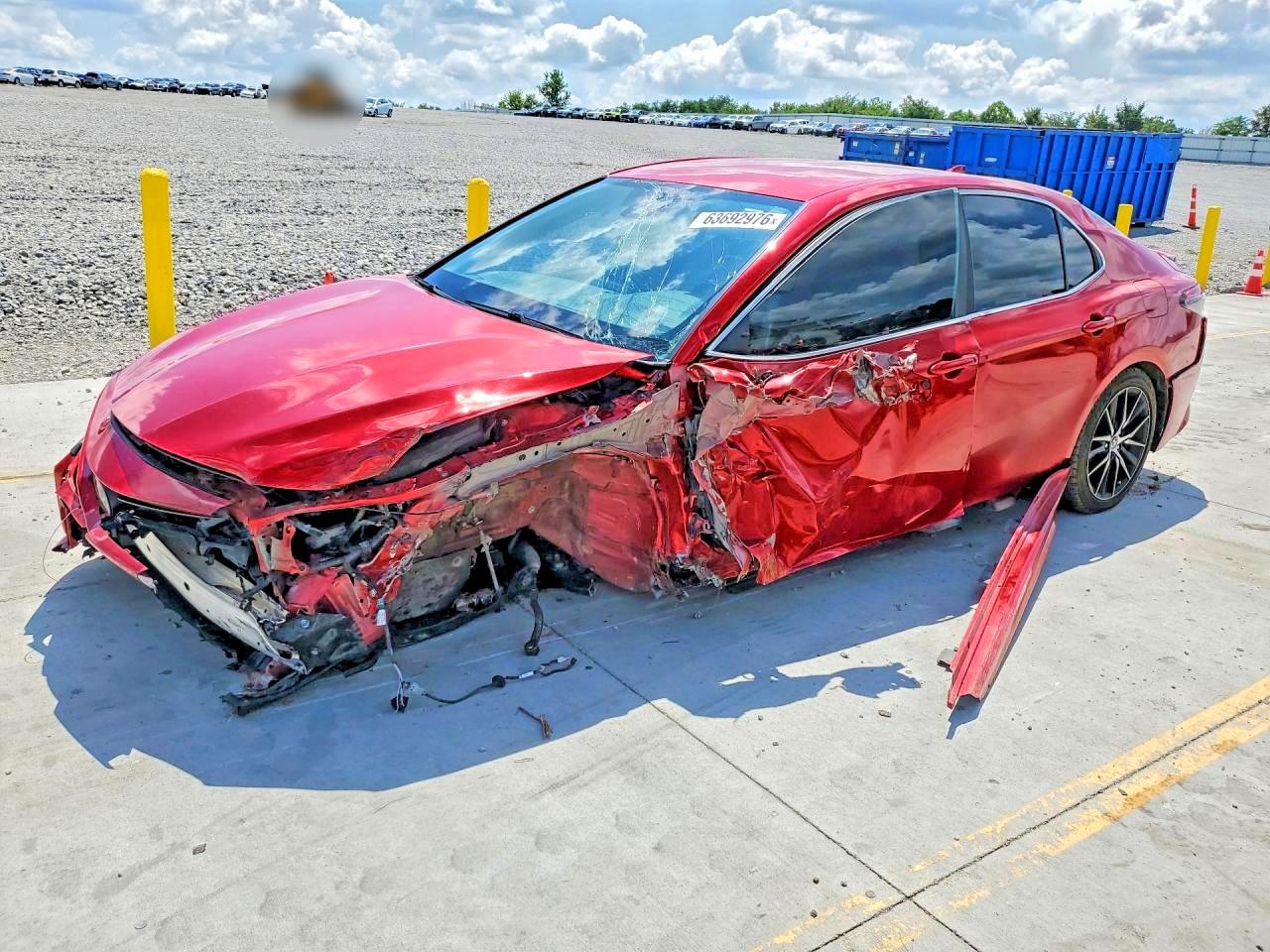 2022 TOYOTA CAMRY SE | 4T1G11AK1NU034686 | UPCARS
