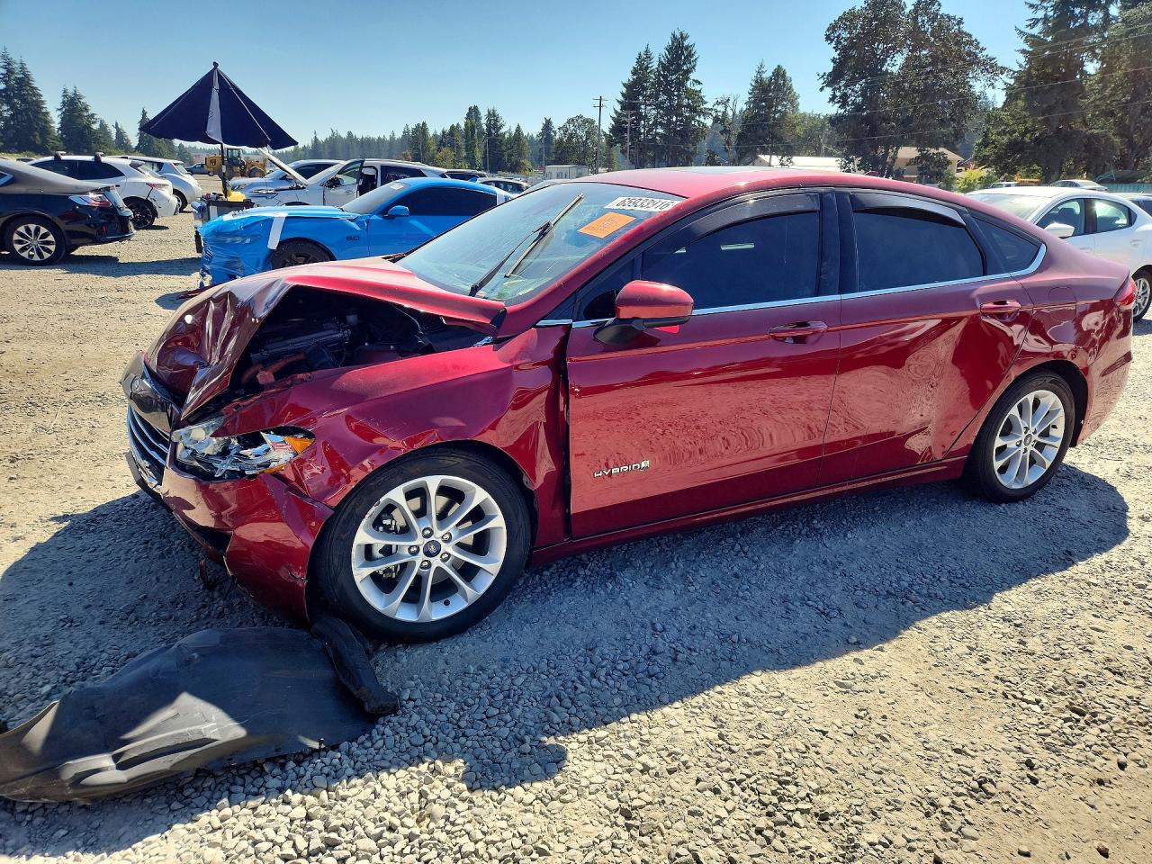 2019 FORD FUSION SE | 3FA6P0LU0KR179718 | UPCARS