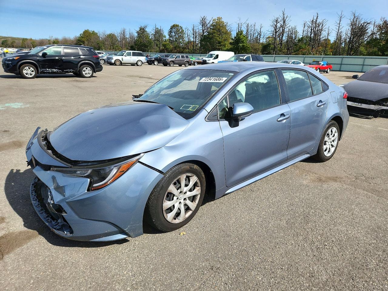 2022 TOYOTA COROLLA LE | JTDEPMAE5NJ227320 | UPCARS