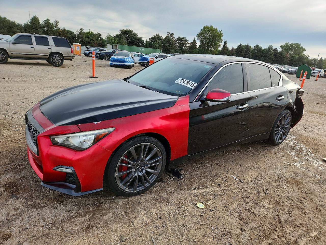 2018 INFINITI Q50 RED SPORT 400 | JN1FV7AR4JM480445 | UPCARS