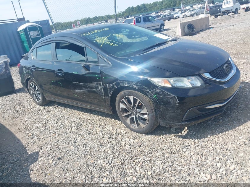 2013 HONDA CIVIC EX | 2HGFB2F80DH550122 | UPCARS