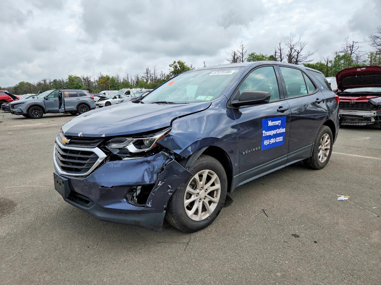 2019 CHEVROLET EQUINOX LS | 3GNAXSEV9KS504274 | UPCARS