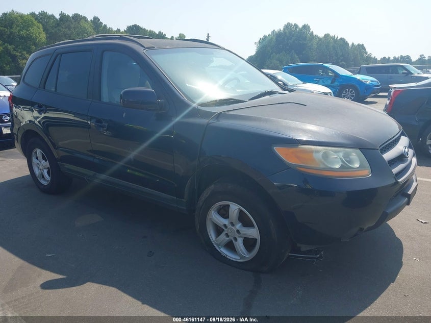 2008 HYUNDAI SANTA FE GLS | 5NMSG13D68H166818 | UPCARS