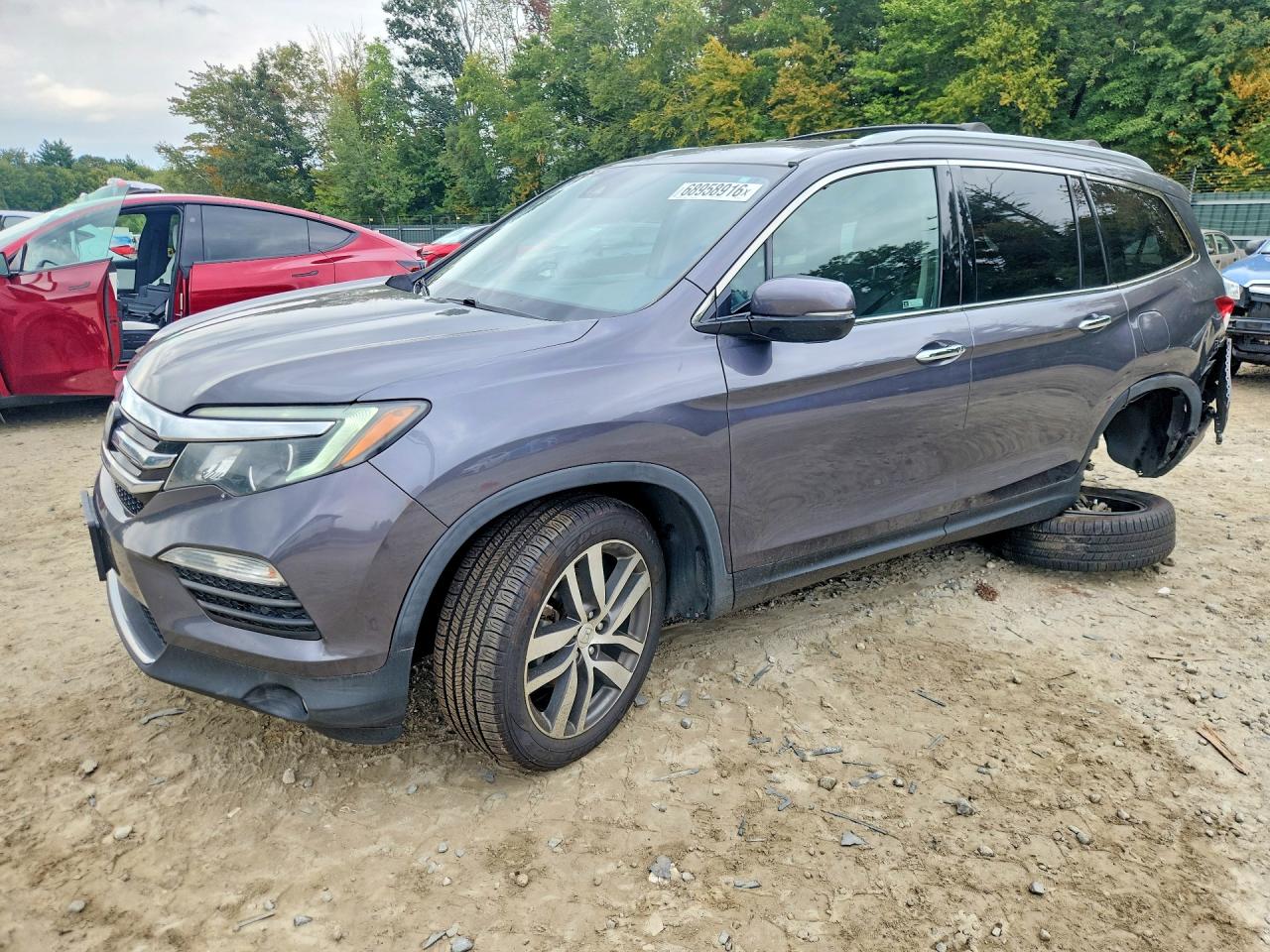 2018 HONDA PILOT ELITE | 5FNYF6H01JB021029 | UPCARS
