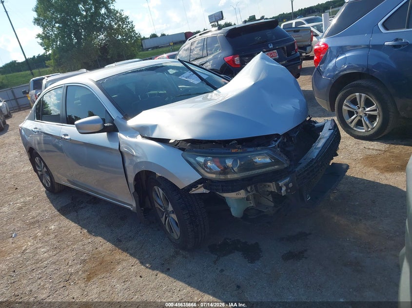 2014 HONDA ACCORD LX | 1HGCR2F30EA253788 | UPCARS