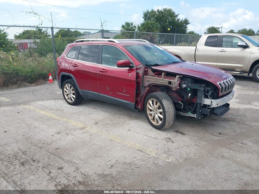 2014 JEEP CHEROKEE LIMITED | 1C4PJLDB1EW225864 | UPCARS