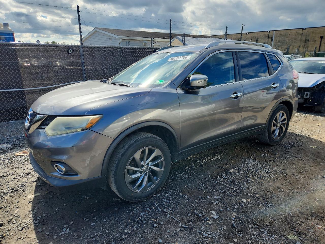 2016 NISSAN ROGUE SL | KNMAT2MV1GP712113 | UPCARS