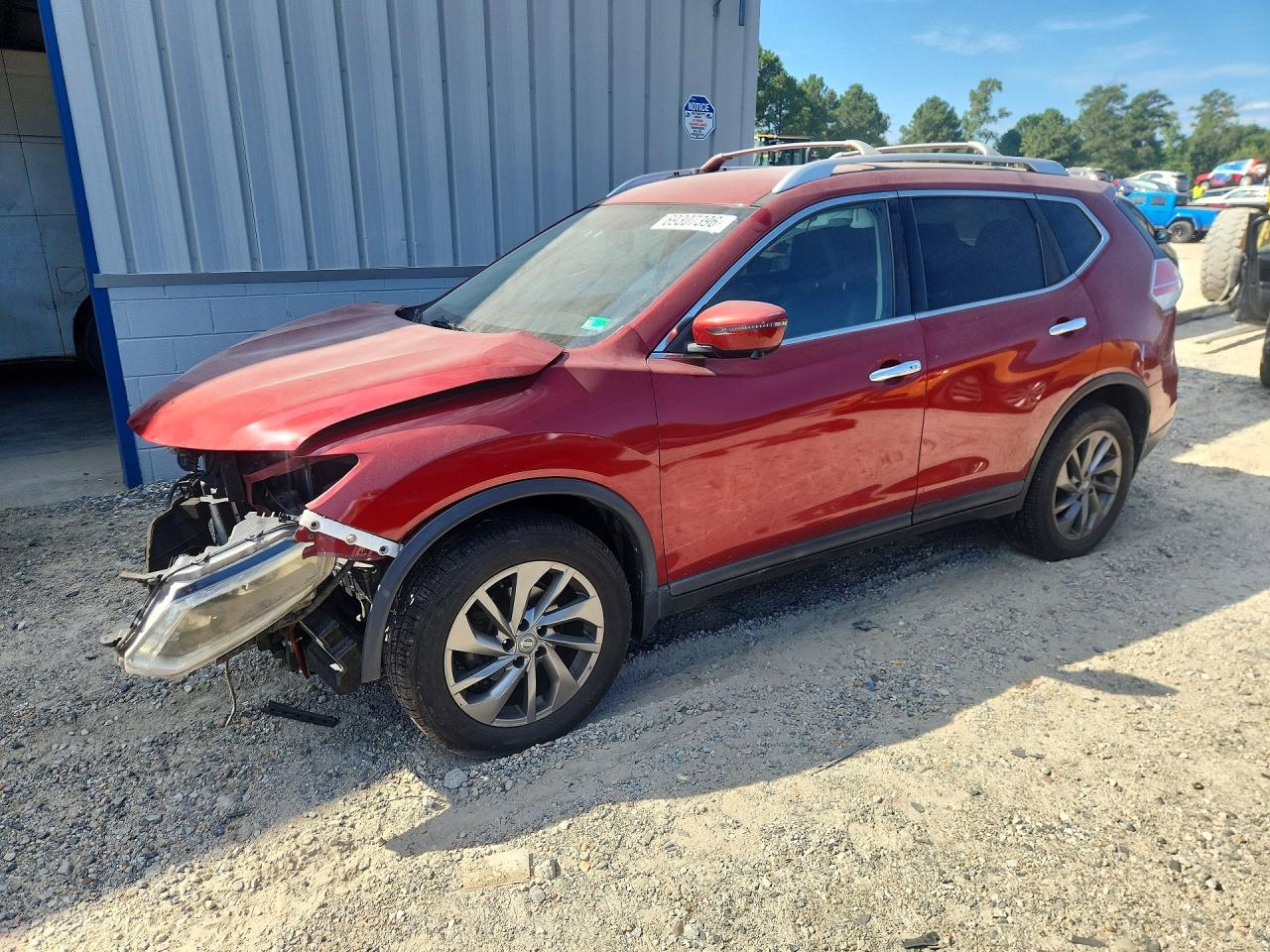 2016 NISSAN ROGUE SL | KNMAT2MV0GP732756 | UPCARS