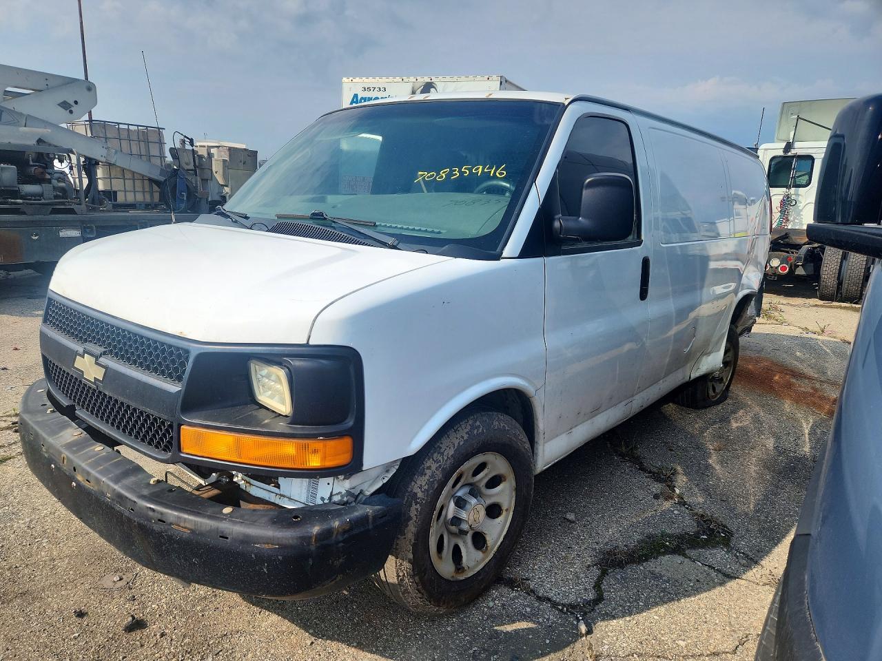 2012 CHEVROLET EXPRESS | 1GCSGAFX5C1124231 | UPCARS