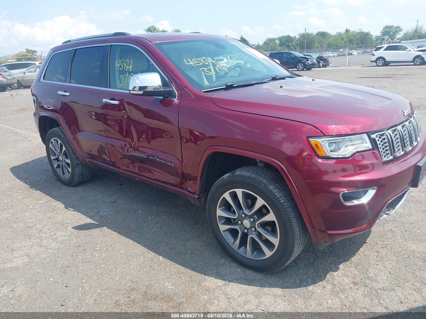 2017 JEEP GRAND CHEROKEE OVERLAND | 1C4RJFCG6HC803034 | UPCARS