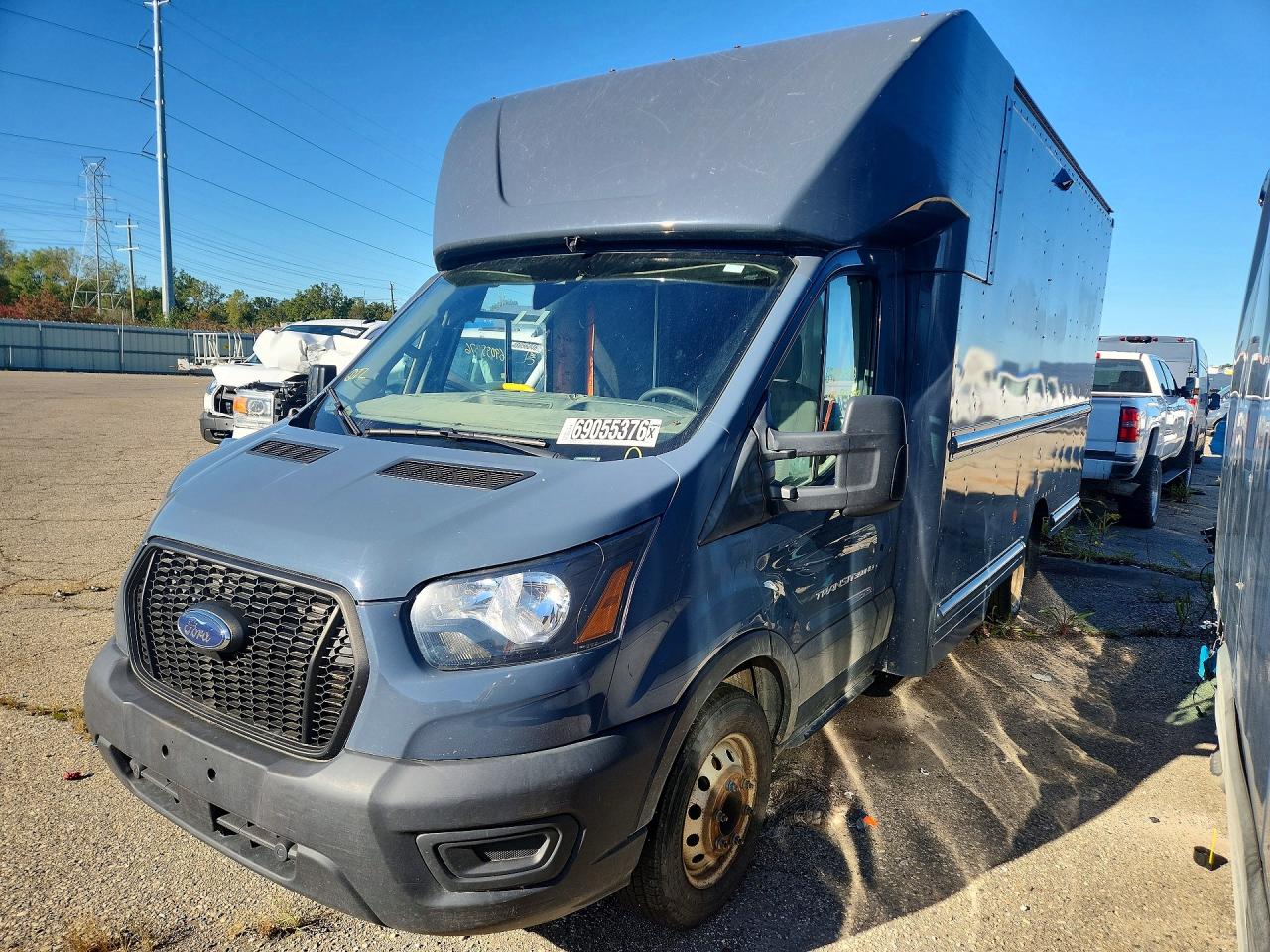 2021 FORD TRANSIT DELIVERY TRUCK | 1FDDF6P80MKA34833 | UPCARS