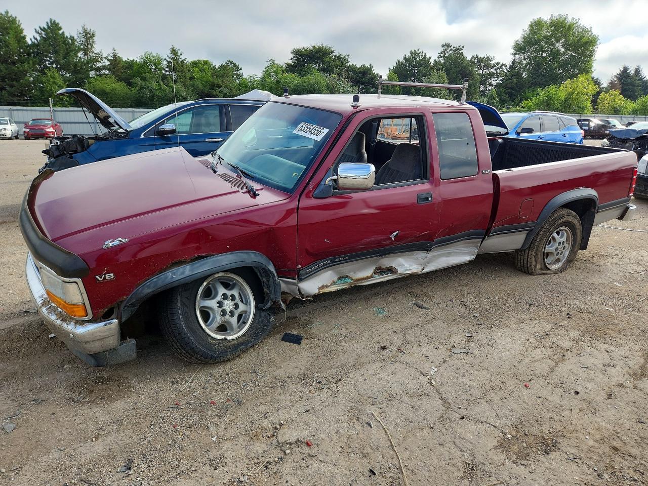 1995 DODGE DAKOTA | 1B7GG23Y2SS295567 | UPCARS