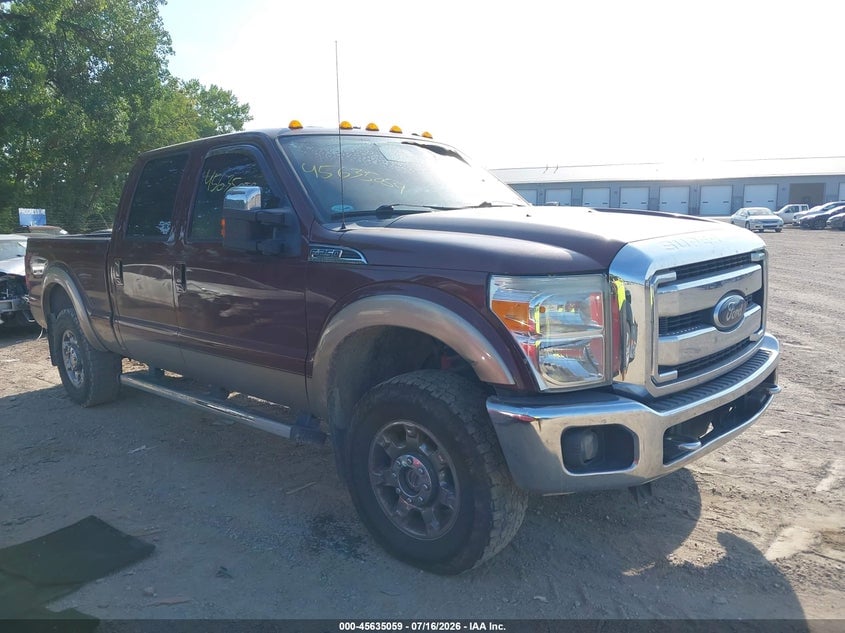 2012 FORD SUPER DUTY F-250 SRW LARIAT | 1FT7W2B63CEB77479 | UPCARS