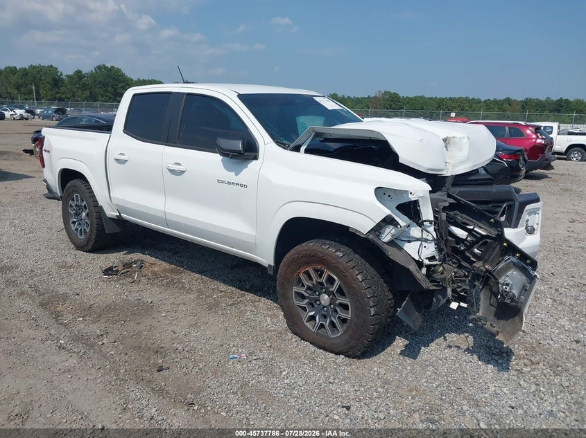 2023 CHEVROLET COLORADO 4WD  SHORT BOX LT | 1GCPTCEK0P1166492 | UPCARS