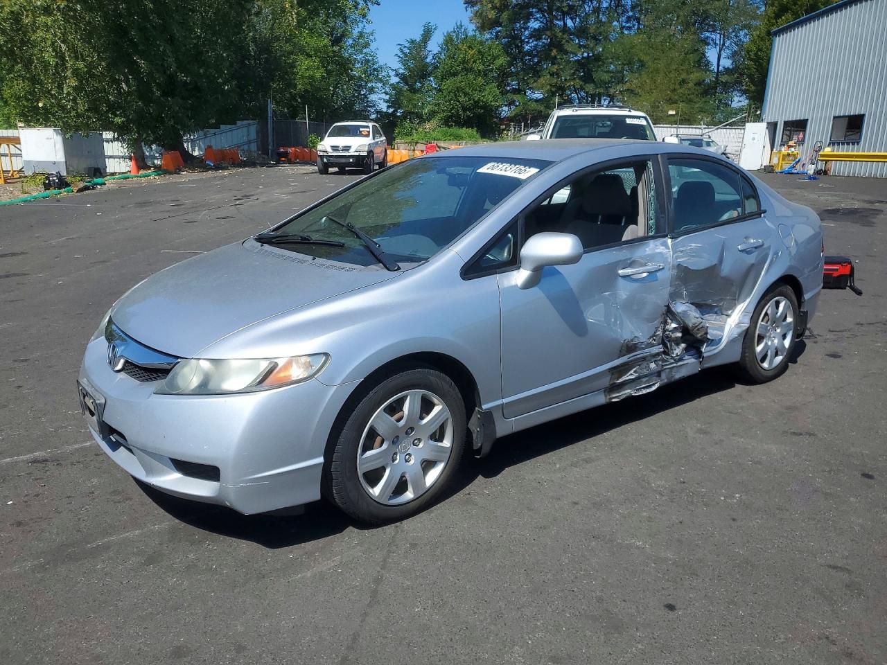 2009 HONDA CIVIC LX | 19XFA16549E022720 | UPCARS