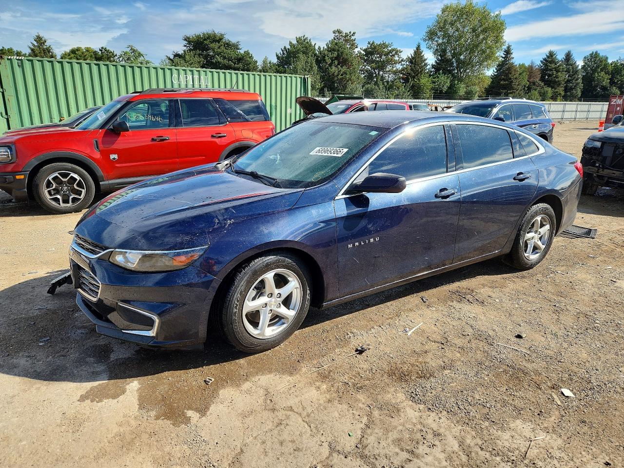 2017 CHEVROLET MALIBU LS | 1G1ZB5ST8HF282430 | UPCARS